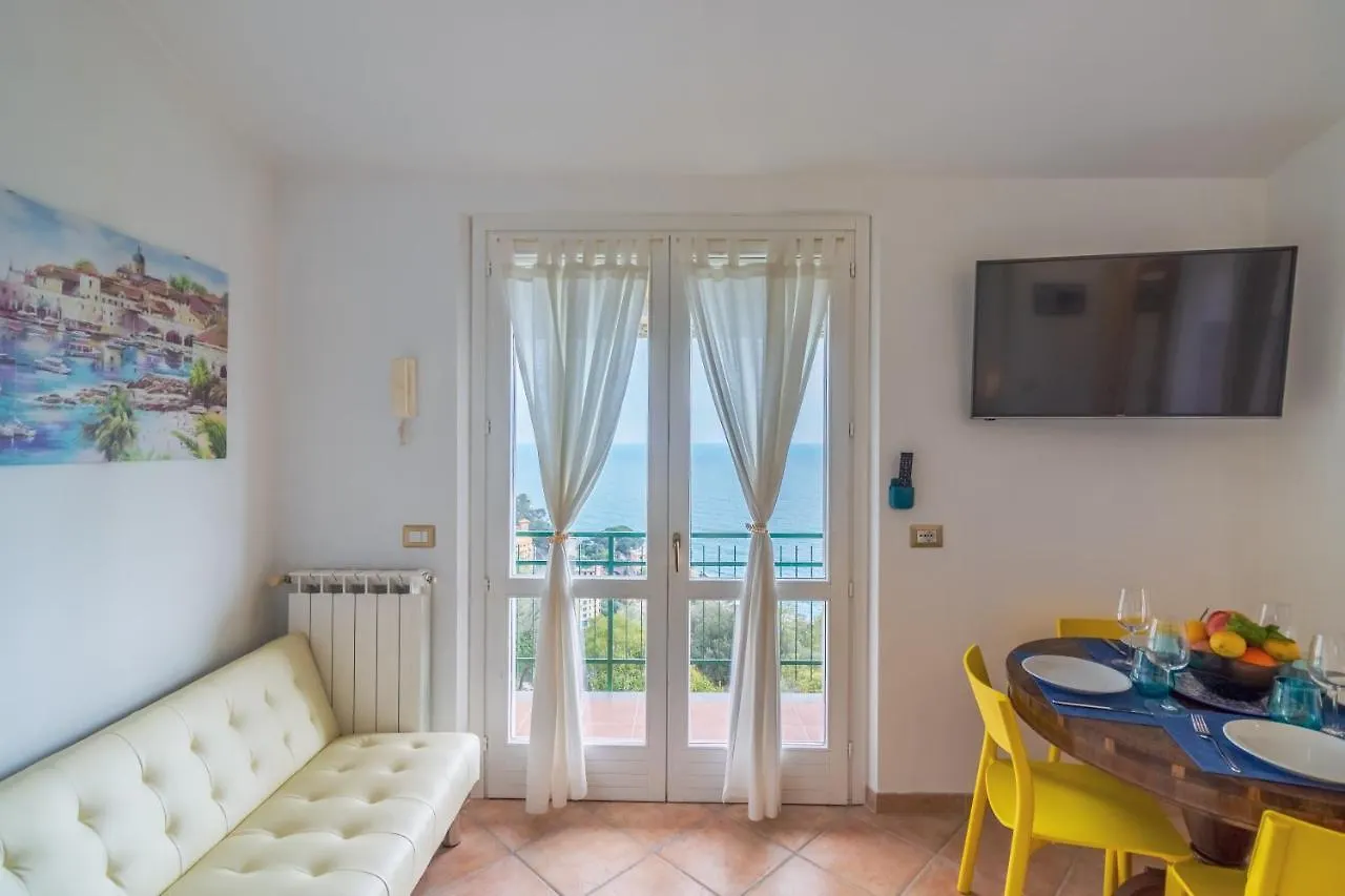 Casa Camilla Relax Con Una Vista Da Sogno Zoagli Lägenhet