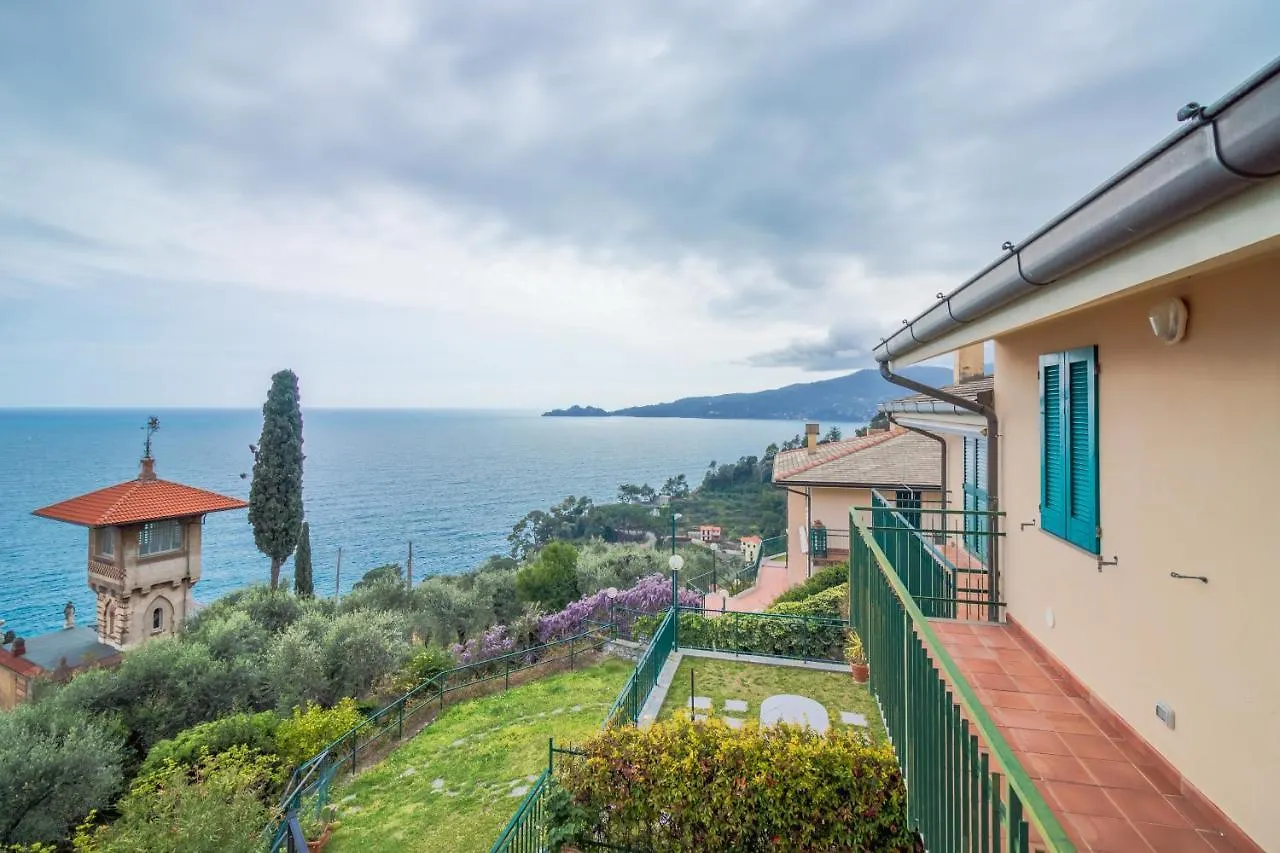 Casa Camilla Relax Con Una Vista Da Sogno Zoagli Italy